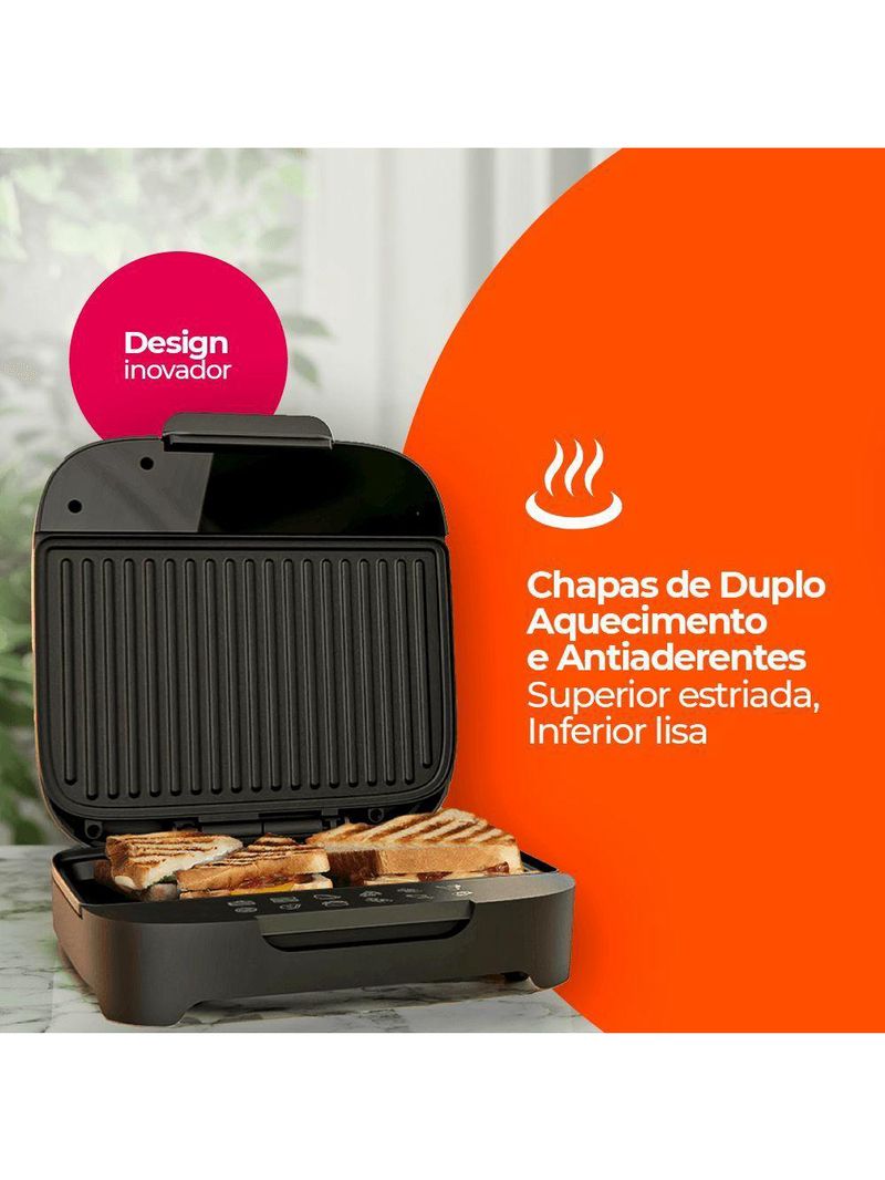 Kit Click Cadence - Sanduicheira E Cafeteira Vambora 220V