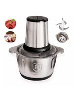 Processador Moedor Alimentos Elétrico Inox Com 4 Lâminas 2L 110V