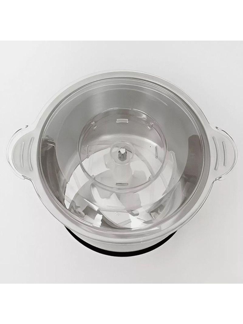 Processador Moedor Alimentos Elétrico Inox Com 4 Lâminas 2L 110V