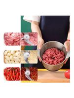 Processador Moedor Alimentos Elétrico Inox Com 4 Lâminas 2L 110V