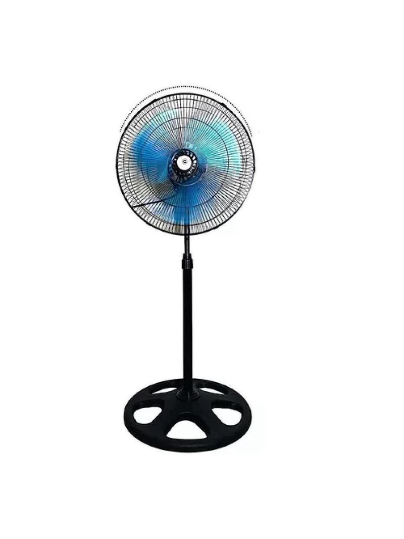 Ventilador Coluna 220v De Chao Potente 3 Velocidades 45w Coluna Pedestal Giratorio 3 Velocidades Turbo Sile
