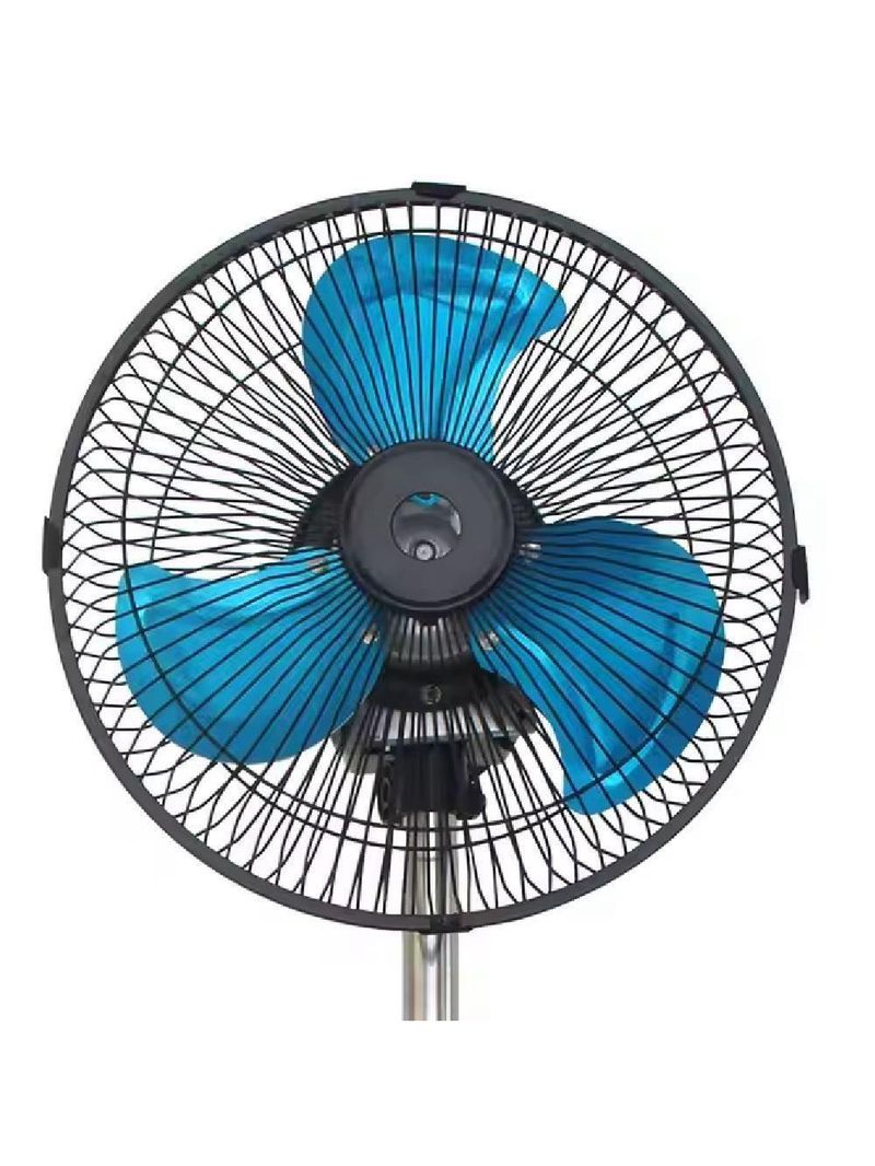 Ventilador Coluna 220v De Chao Potente 3 Velocidades 45w Coluna Pedestal Giratorio 3 Velocidades Turbo Sile