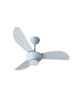 Ventilador De Teto Ventisol Mistral Led Inverter Com Controle Branco Bivolt