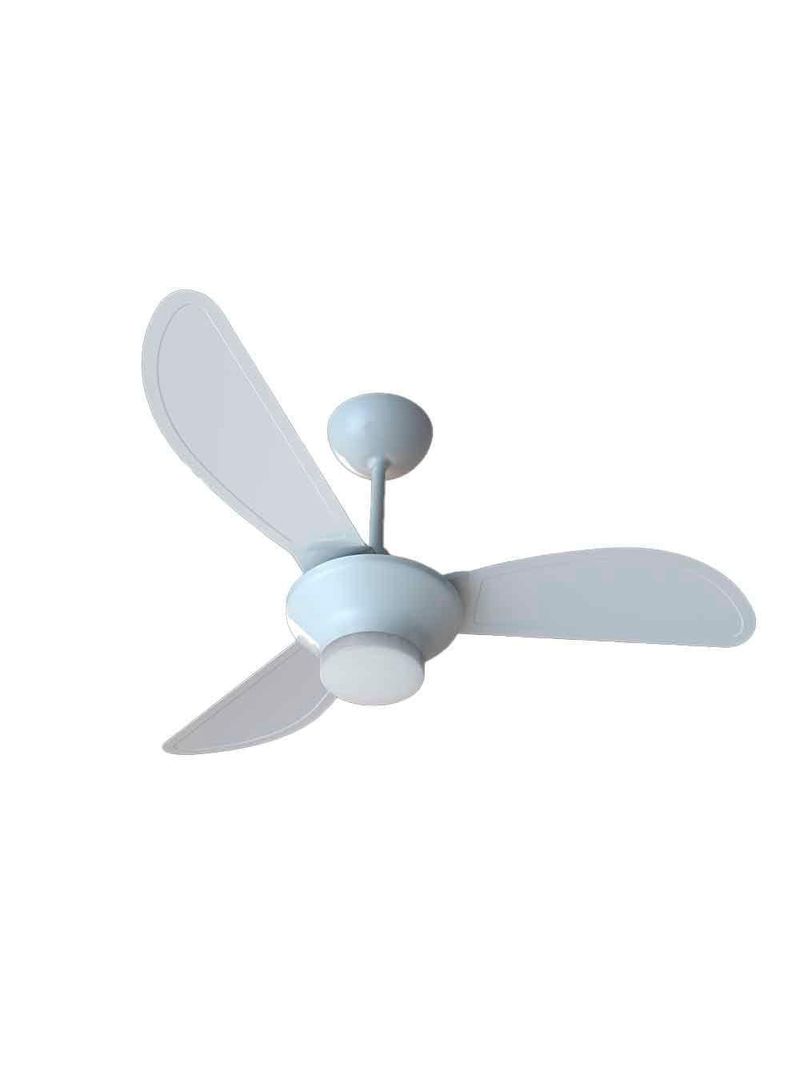 Ventilador De Teto Ventisol Mistral Led Inverter Com Controle Branco Bivolt