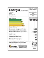 Ventilador Britânia Tecnologia Maxx Force 150W BVT402 110V