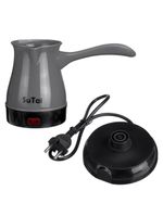 Cafeteira Eletrica 600w Maquina De Cafe Expresso Europeu Turco Aquecedor De Agua Cinza