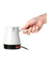 Cefeteira Maquina De Cafe Eletrica 600w Expresso Turco Europeu Cafeteira Aquecedor De Agua Luxo Branca