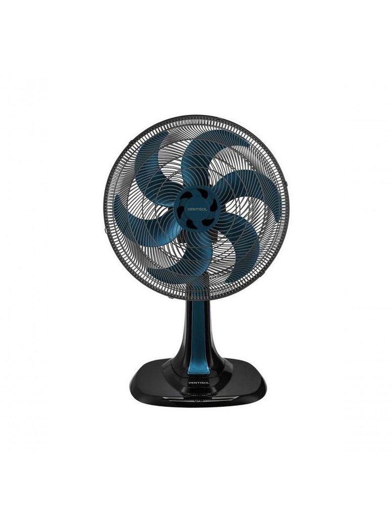 Ventilador De Mesa Ventisol Turbo 6 40cm Azul 220V