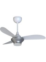 Ventilador De Teto Ventisol Mistral 3 Pás Branco/cinza Bivolt