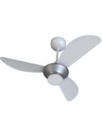 Ventilador De Teto Ventisol Mistral 3 Pás Branco/cinza Bivolt