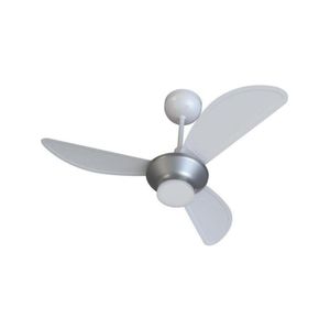 Ventilador De Teto Ventisol Mistral 3 Pás Branco/cinza Bivolt