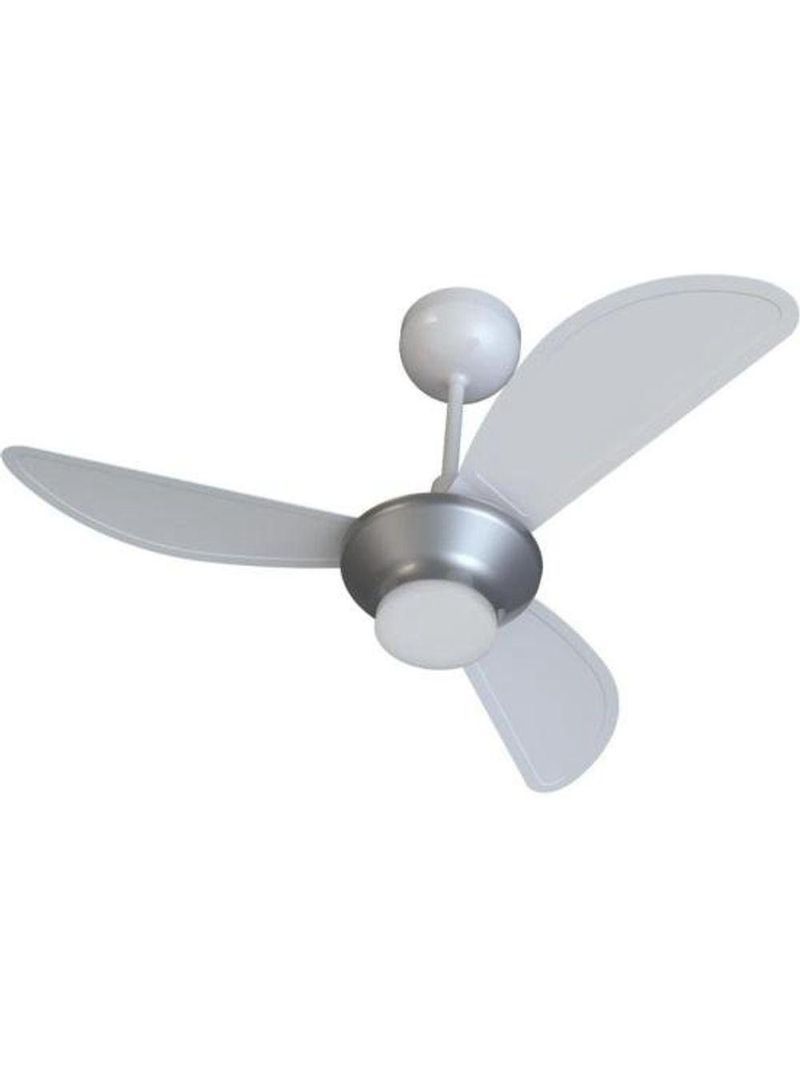 Ventilador De Teto Ventisol Mistral 3 Pás Branco/cinza Bivolt