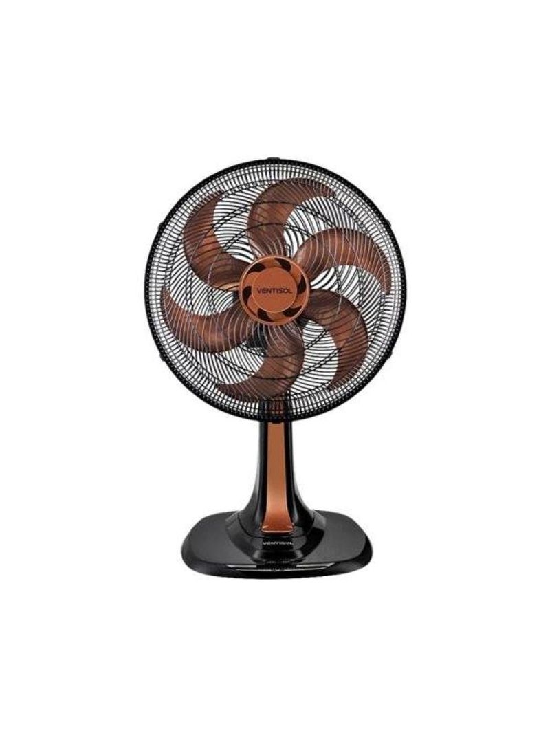 Ventilador De Mesa Ventisol Turbo 6 30cm Bronze 220V