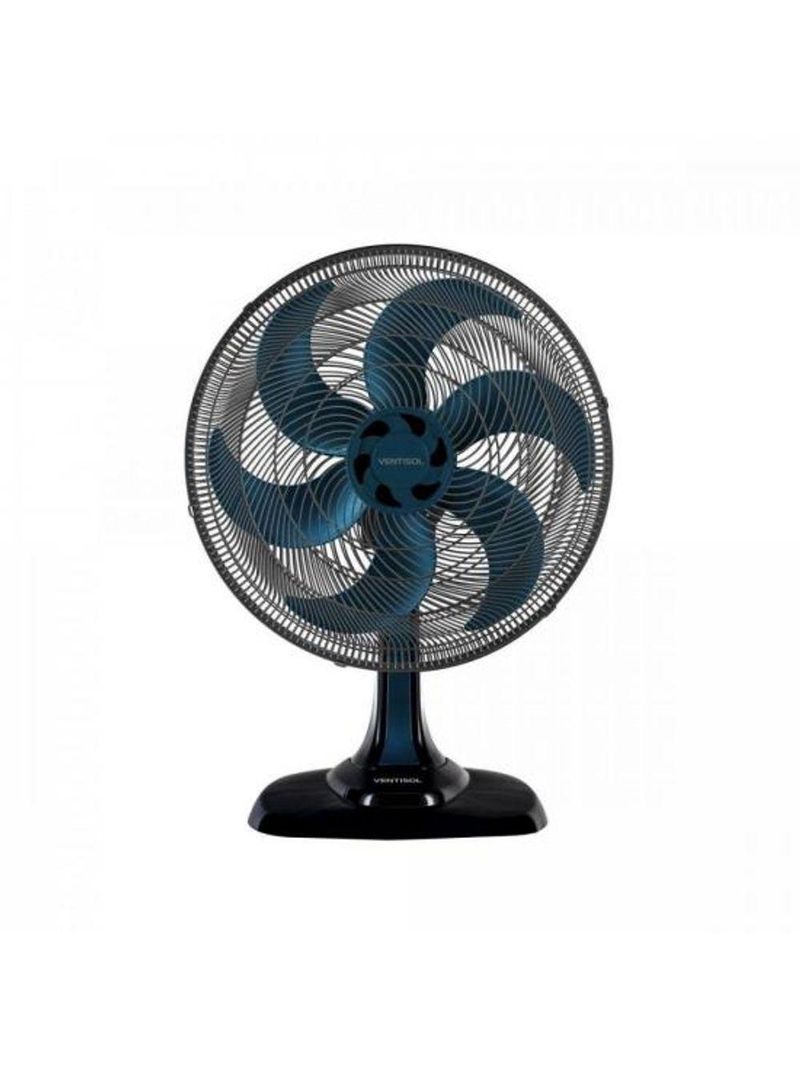Ventilador De Mesa Ventisol Turbo 6 50cm Azul 220V