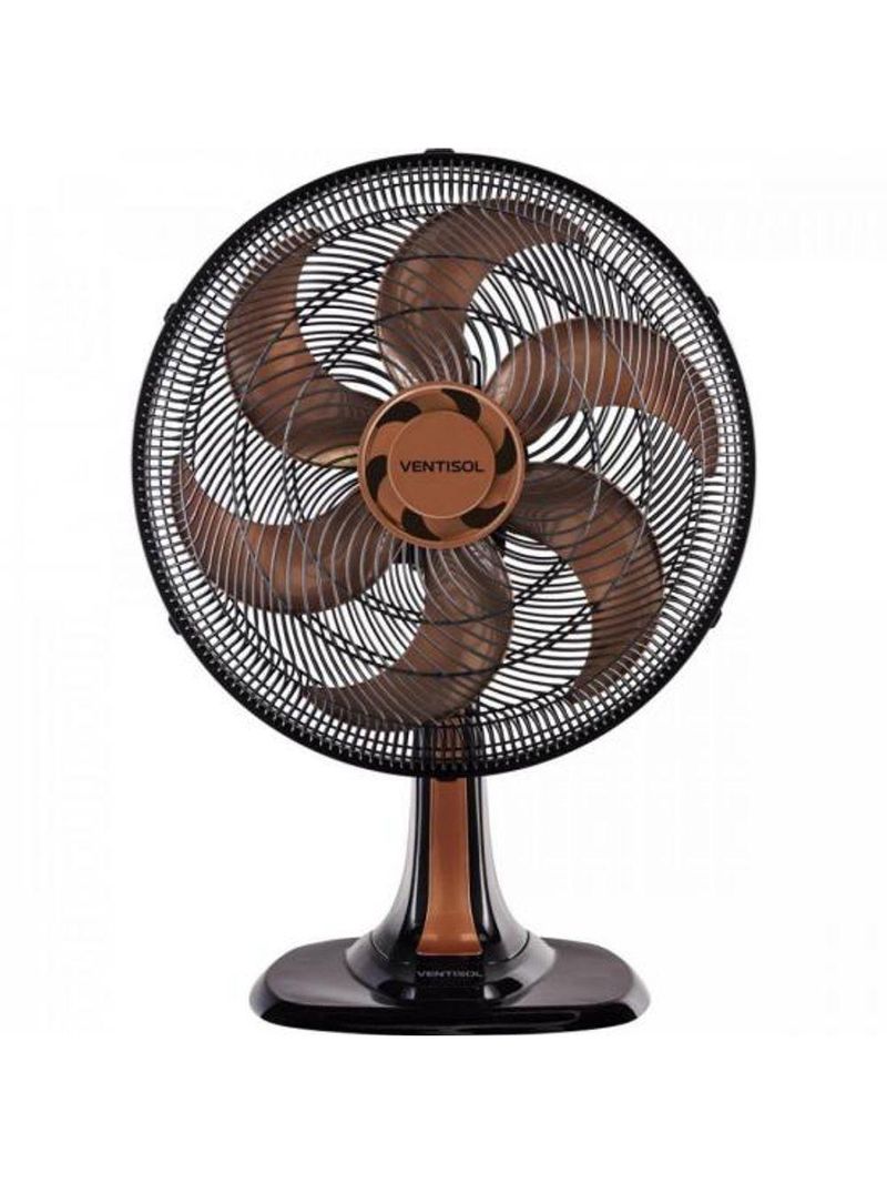Ventilador De Mesa Ventisol Turbo 6 40cm Bronze 110V