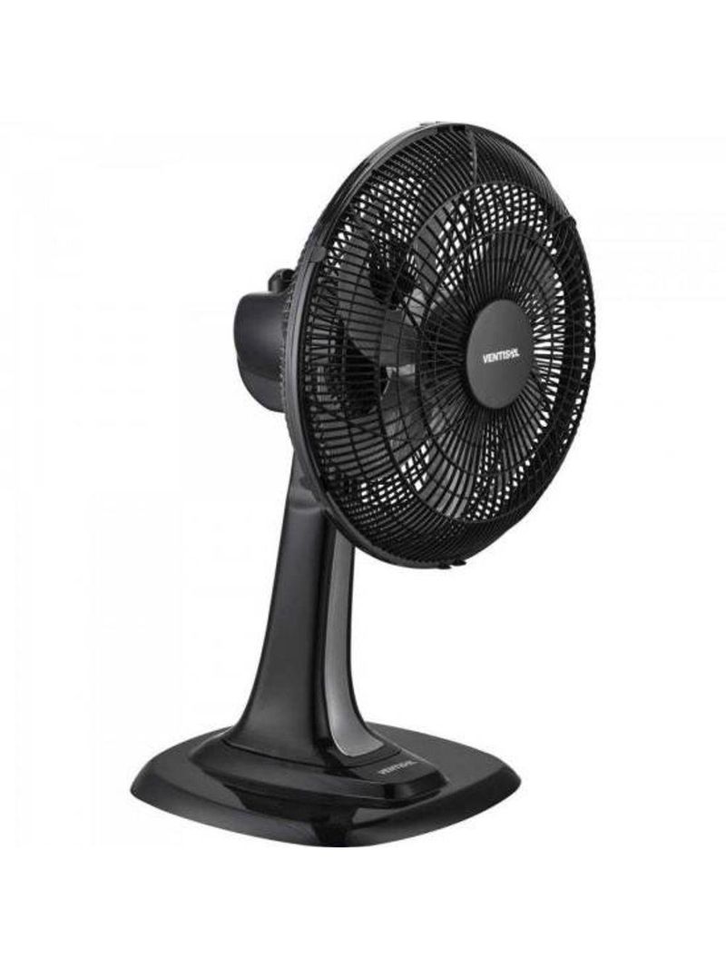 Ventilador De Mesa Ventisol Turbo 6 30cm Preto/cinza 220V