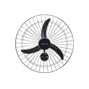 Ventilador De Parede Ventisol New Premium 60cm Preto 110V