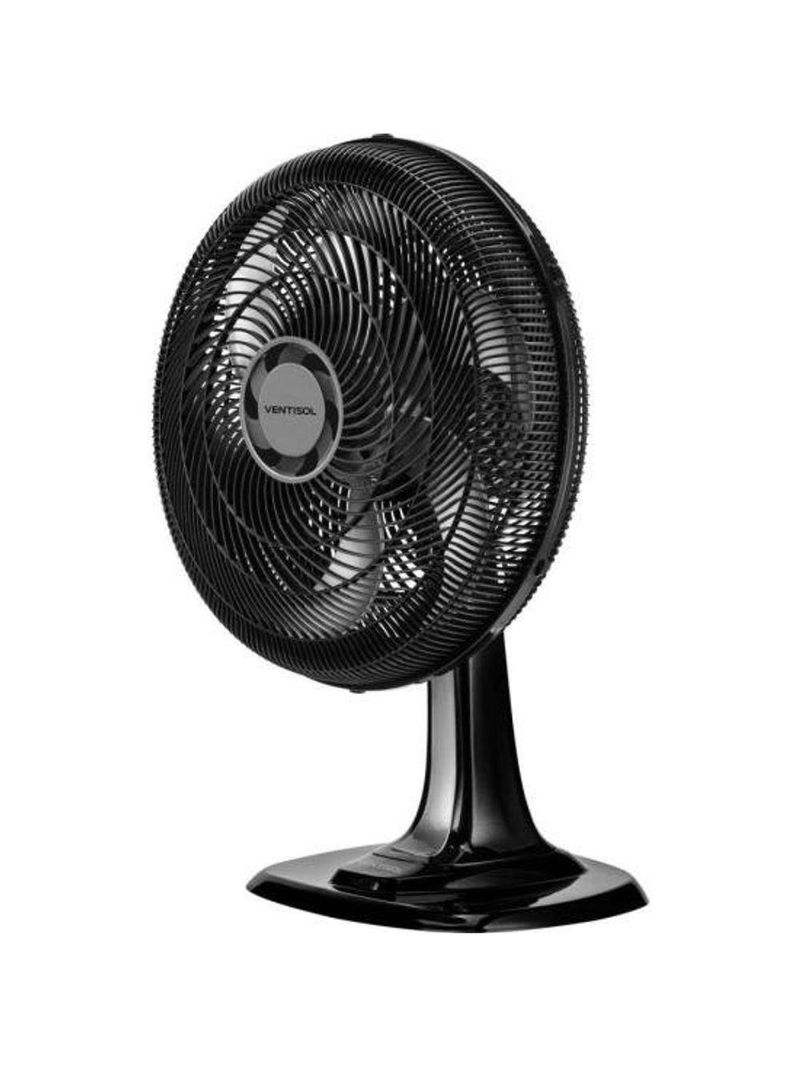 Ventilador De Mesa Ventisol Turbo 6 40cm Preto/cinza 110V
