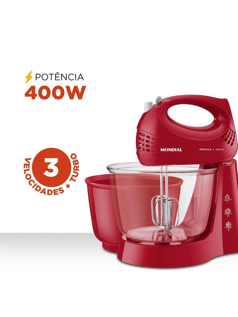 Batedeira Mondial Prática B-45-R 127V