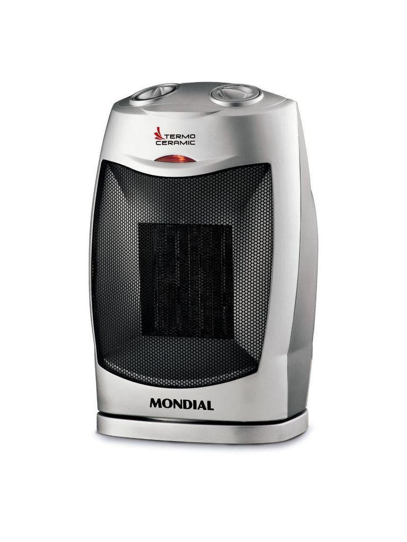 Aquecedor Mondial A-05 Preto Com Prata 220V