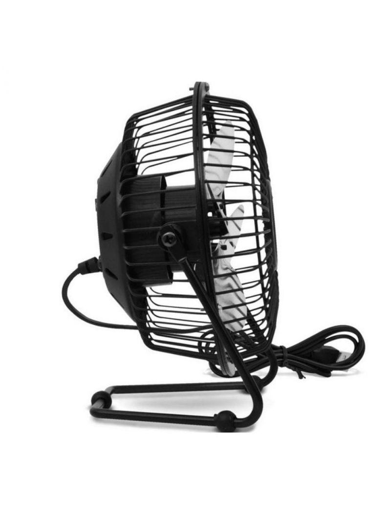 Ventilador de Mesa Usb Uso Pessoal com Rotação de 360 Graus Silencioso