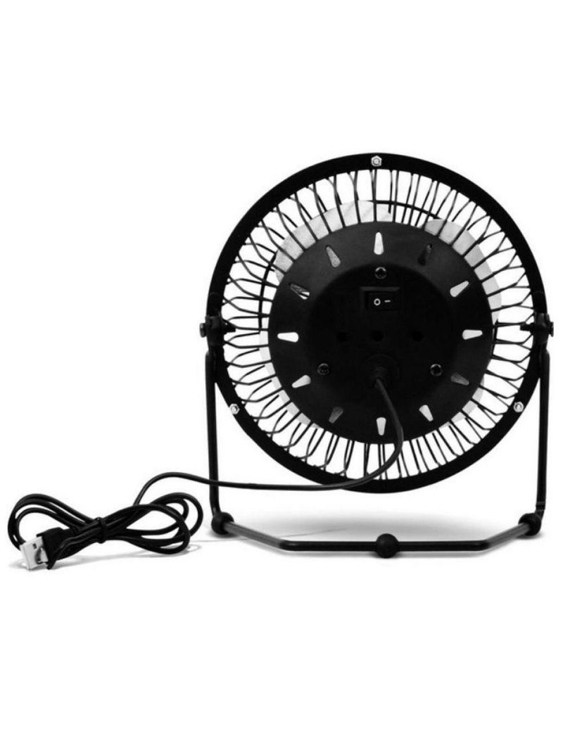 Ventilador de Mesa Usb Uso Pessoal com Rotação de 360 Graus Silencioso