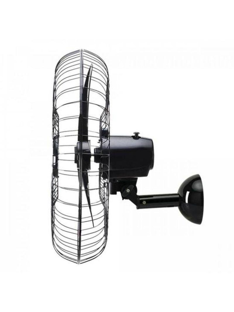 Ventilador De Parede 60cm 127v New Premium cor de acabamento Preto Ventisol