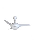 Ventilador De Teto Ventisol Vortice 3 Pás Branco Bivolt