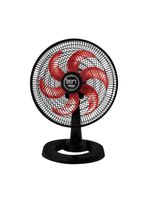 Ventilador De Mesa 127v Premium 50cm Preto/Vermelho Tron