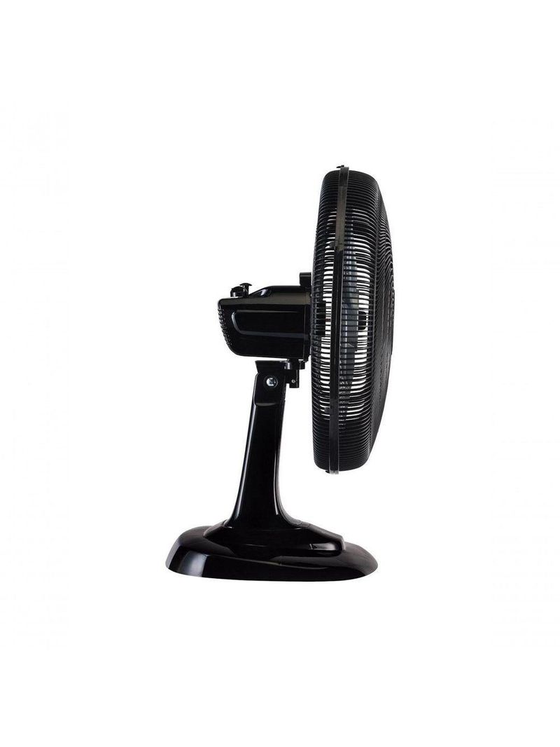 Ventilador Osc Mesa Turbo 6 50cm 6 Pás 110V Preto Prata