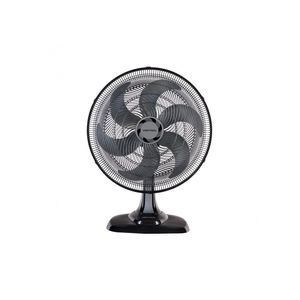 Ventilador Osc Mesa Turbo 6 50cm 6 Pás 110V Preto Prata