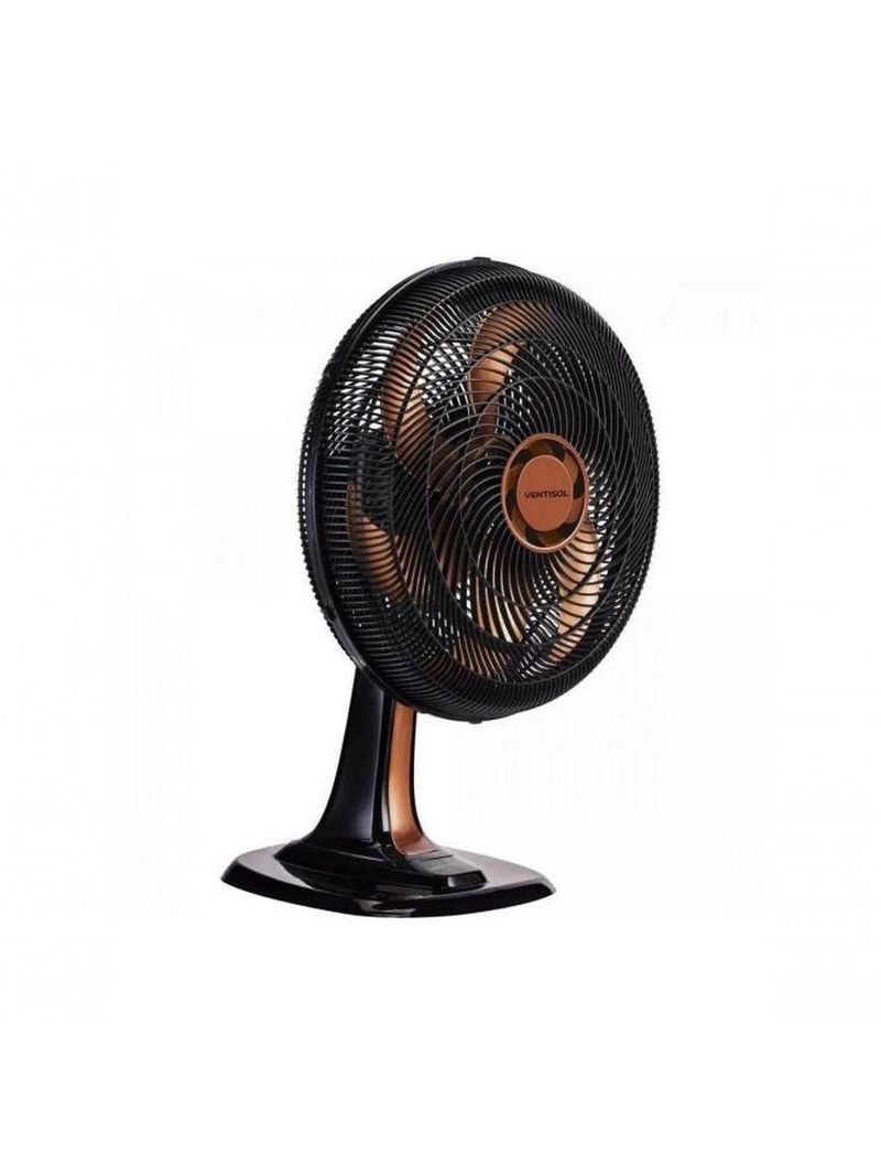Ventilador De Mesa Ventisol Turbo 6 40cm Bronze 110V