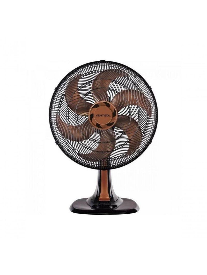 Ventilador De Mesa Ventisol Turbo 6 40cm Bronze 110V