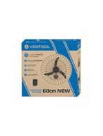 Ventilador De Parede Ventisol New Premium 60cm Preto 110V