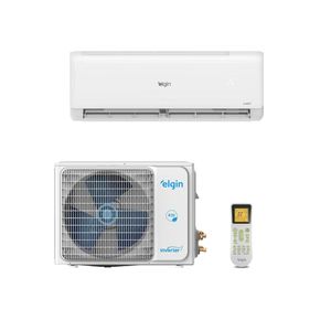 Ar Condicionado Split Elgin Hi Wall Eco Inverter Ii 18.000 Btu/h Frio Monofásico Branco 45hjfi18c2wc/45hjfe18c2cc - 220v
