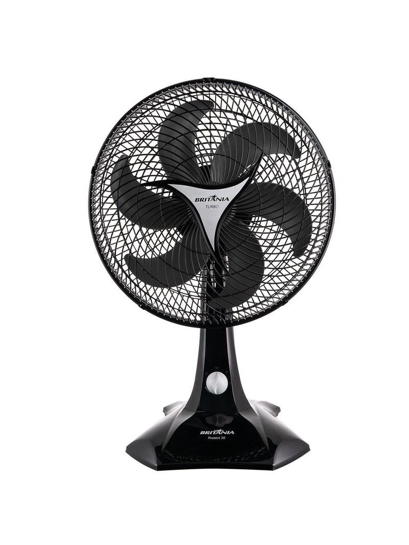 Ventilador Britânia 2 Em 1 Turbo 55W Protect 30 Six 110V