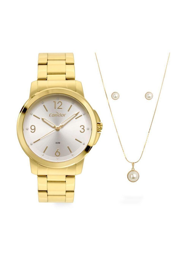 Kit Condor Feminino Dia A Dia Dourado - Co2035naz-k4d Co2035naz-k4d