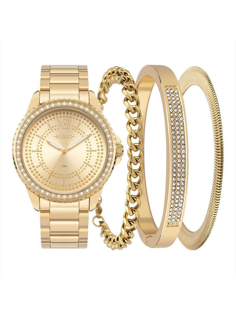 Kit Euro Feminino Soul Dourado - EU2035YWO/K4D