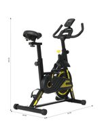 Bicicleta Ergométrica Spinning Gallant Start Roda de Inercia 6kg Magnética Até 120kg (GSP06HMGA-PT)