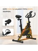 Bicicleta Ergométrica Spinning Gallant Start Roda de Inercia 6kg Magnética Até 120kg (GSP06HMGA-PT)