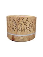 Difusor Aroma Umidificador Madeira Florido C Controle Remoto