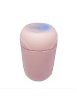 Umidificador Domestico Silencioso Luz Colorida Led Spray Rosa