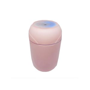 Umidificador Domestico Silencioso Luz Colorida Led Spray Rosa