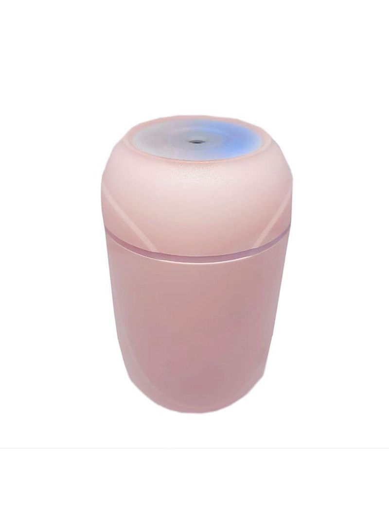 Umidificador Domestico Silencioso Luz Colorida Led Spray Rosa