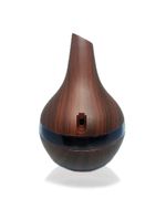 Umidificador Ultra-sonico Usb C/ Led De Mudança Mogno