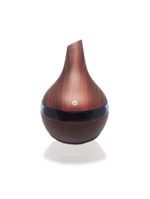 Umidificador Ultra-sonico Usb C/ Led De Mudança Mogno