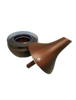 Umidificador Ultra-sonico Usb C/ Led De Mudança Mogno