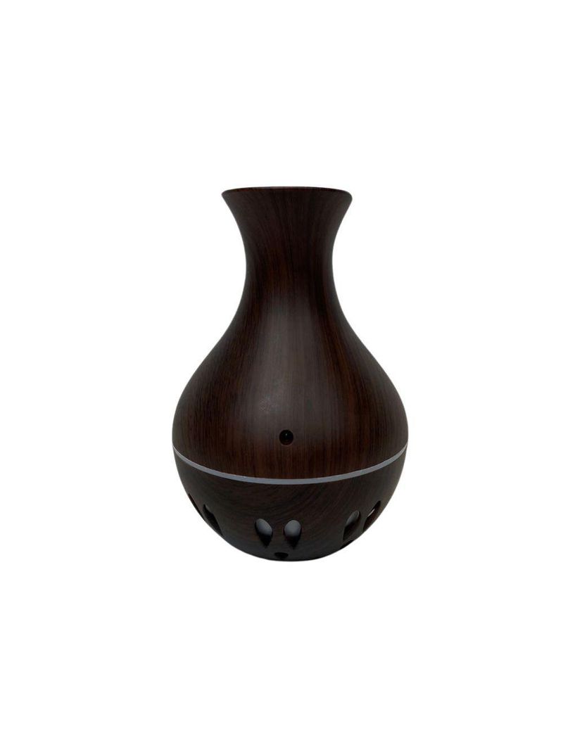 Umidificador Difusor De Aroma Ultrassonico Oleo Essencial Led Aromaterapia Vaso Gotas