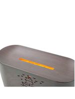 Difusor Aromatizador Umidificador De Ar Oleos Essenciais Fogueira Mogno