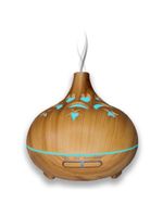 Umidificador De Ar Colorido Com Luminaria Moderno Usb 500 Ml